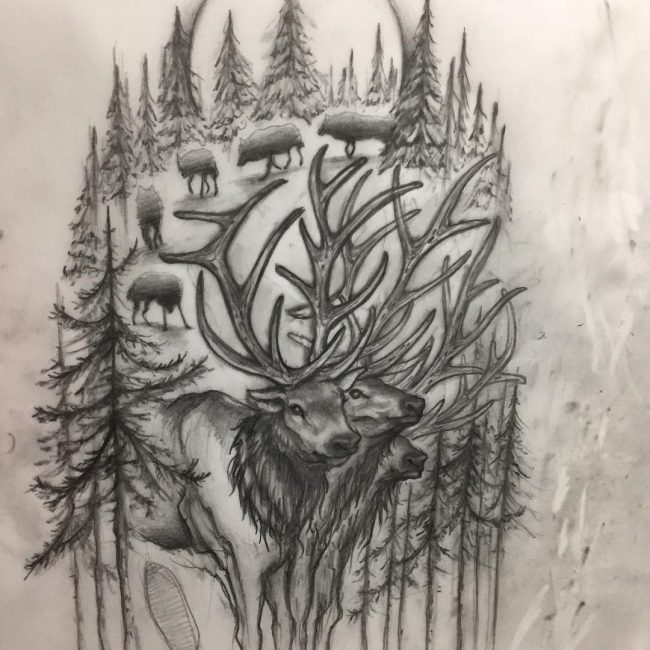 Tatouages de chasse