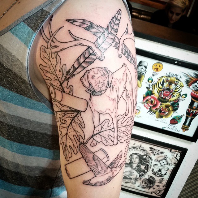 Tatouages de chasse