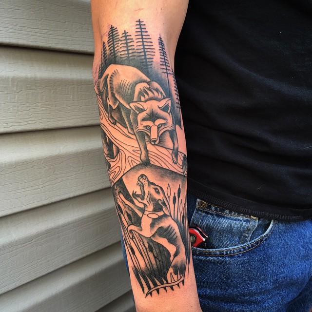 Tatouages de chasse