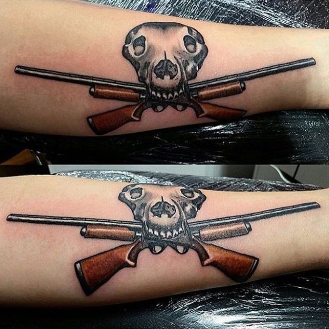 Tatouages de chasse