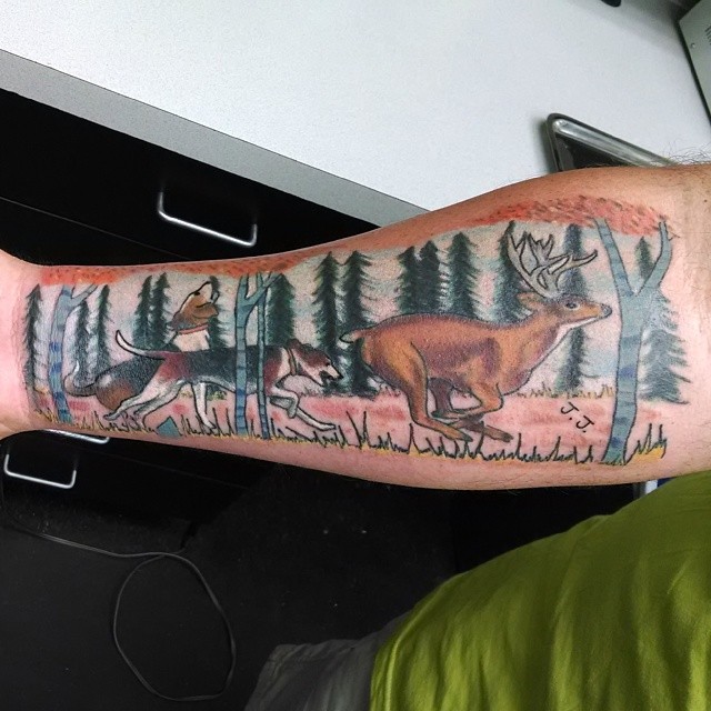 Tatouages de chasse