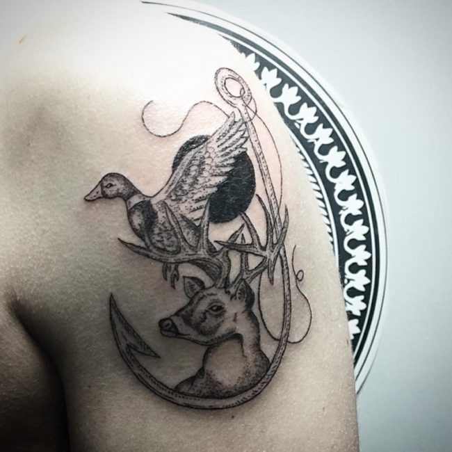 Tatouages de chasse