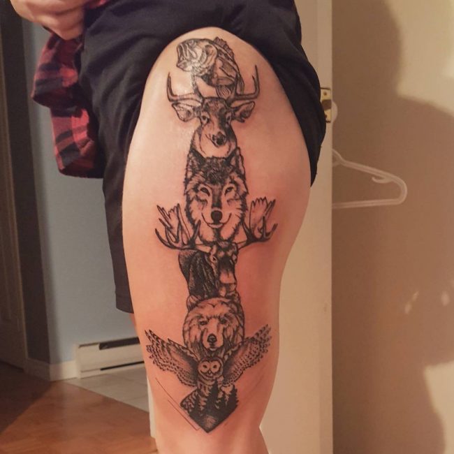 Tatouages de chasse