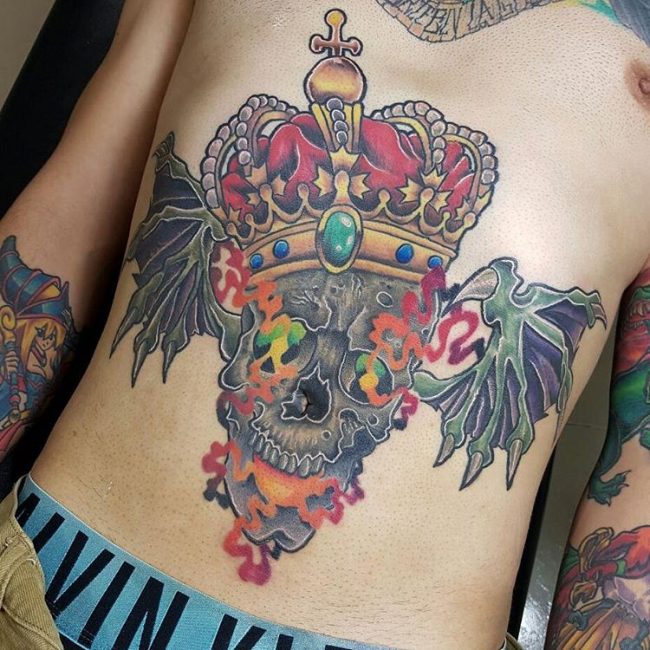 Tatouages de La Couronne