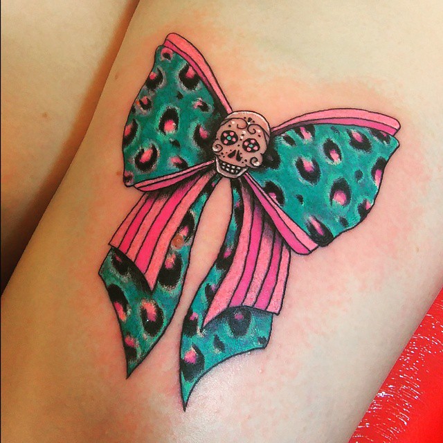 Tatouages d'impression guépard