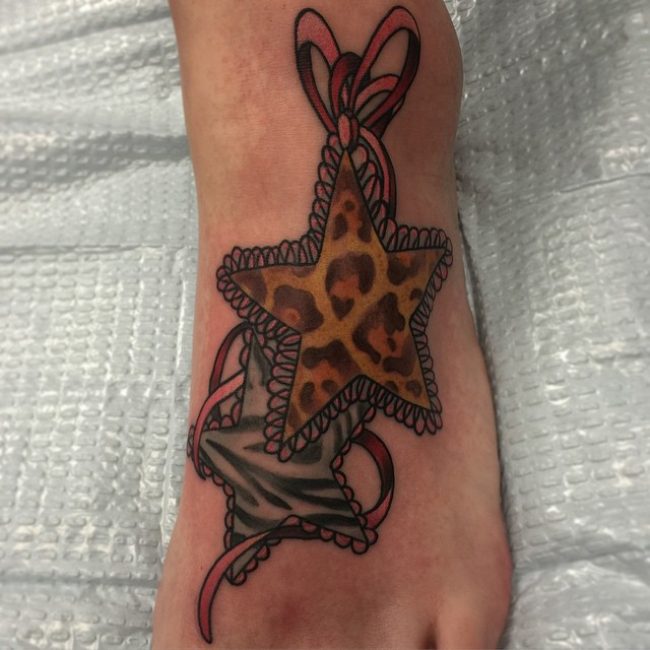 Tatouage imprimé guépard