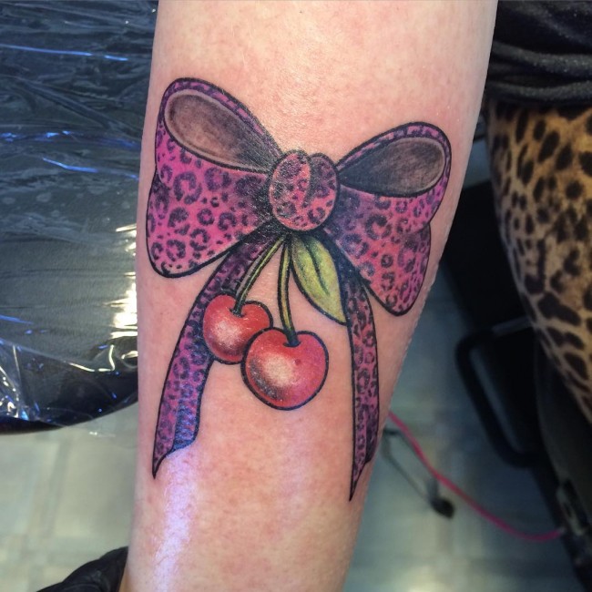 Tatouages d'impression guépard