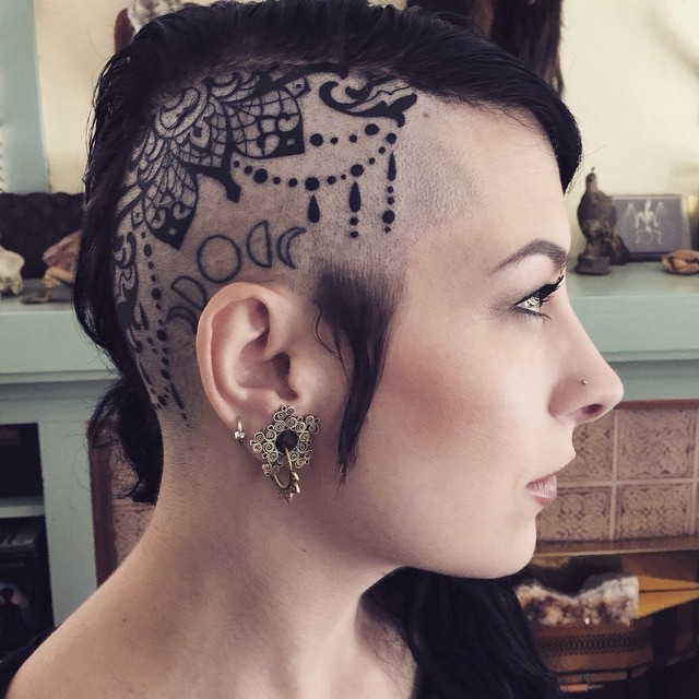 tatouage de dentelle