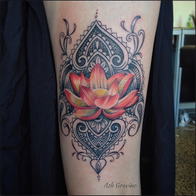 tatouage de dentelle