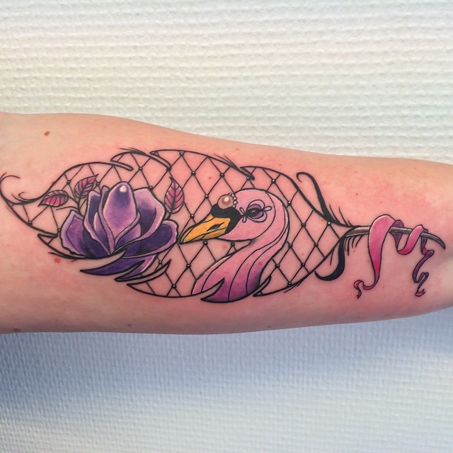 tatouage de dentelle