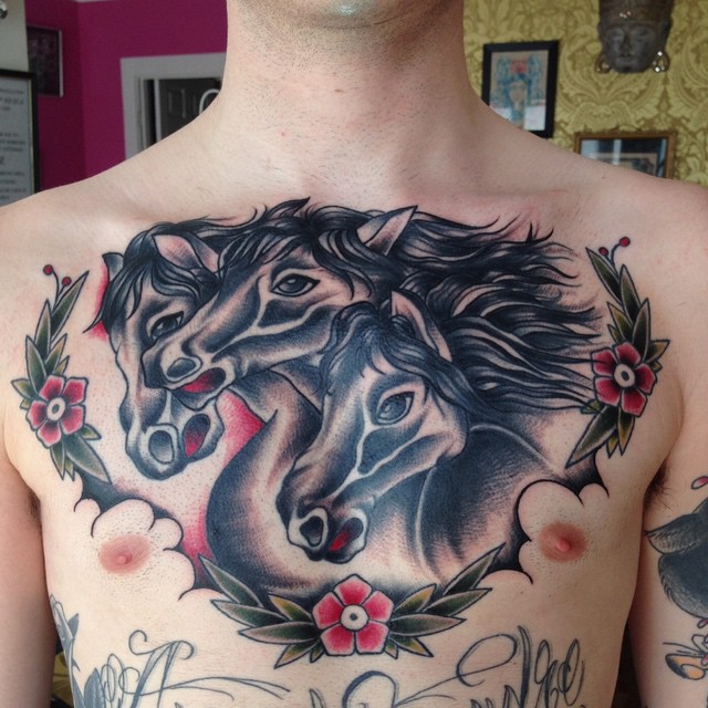 tatouages de cheval