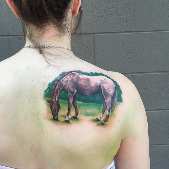 tatouages de cheval