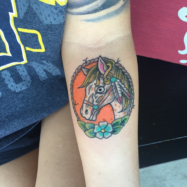 tatouages de cheval