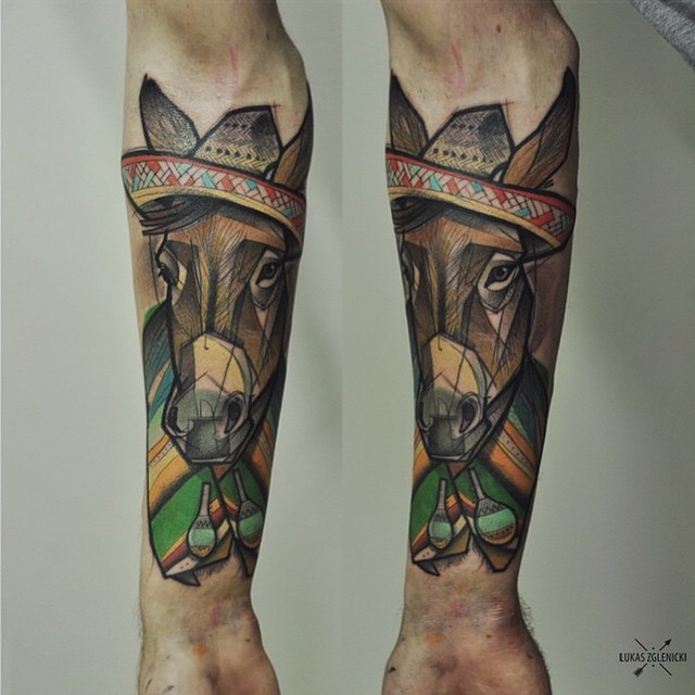 tatouages de cheval