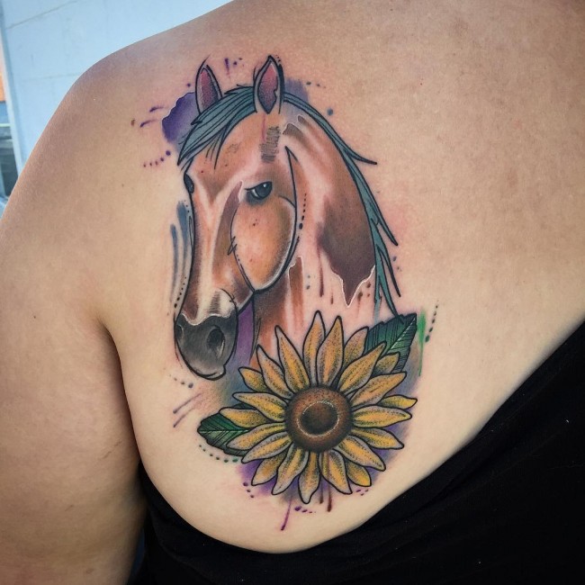 tatouages de cheval