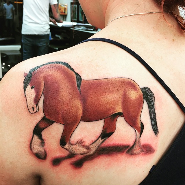 tatouages de cheval