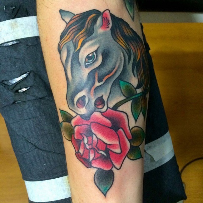 tatouages de cheval