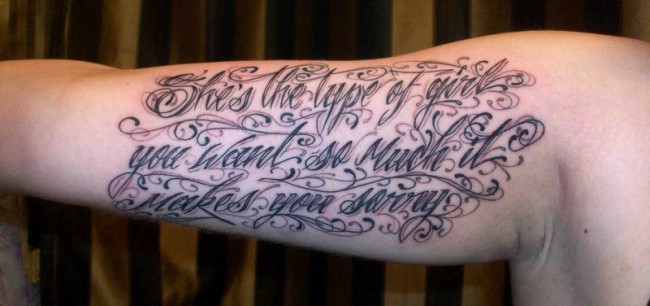 Tatouages de versets bibliques