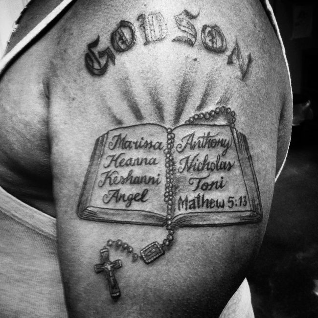 Tatouages de versets bibliques