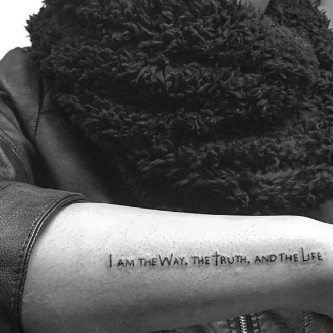 Tatouages de versets bibliques