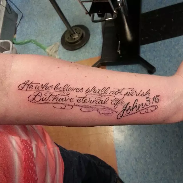 Tatouages de versets bibliques