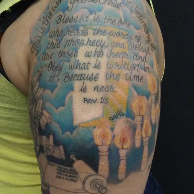 Tatouages de versets bibliques