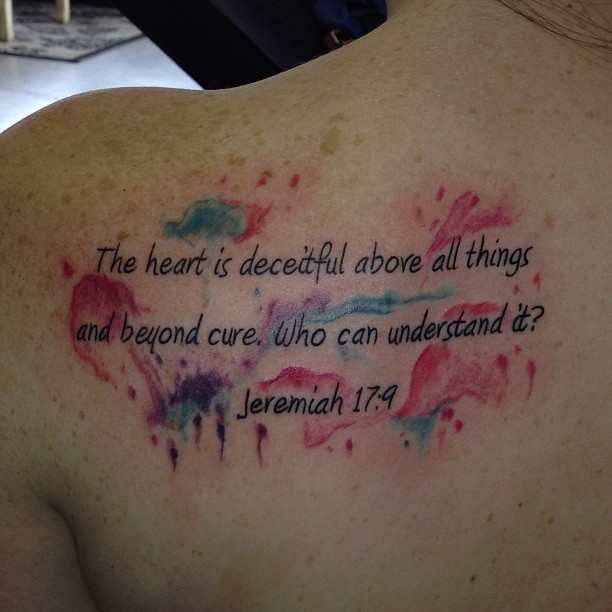 Tatouages de versets bibliques
