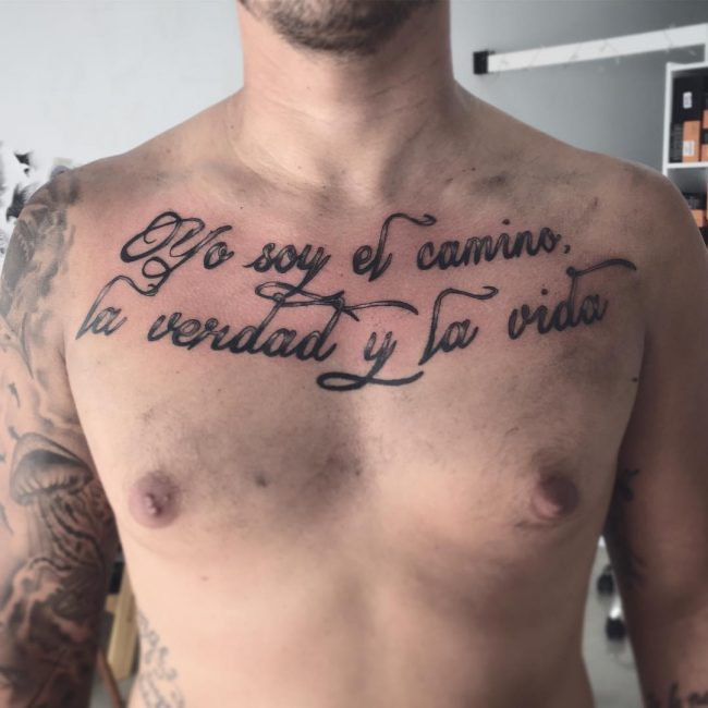 Tatouages de versets bibliques