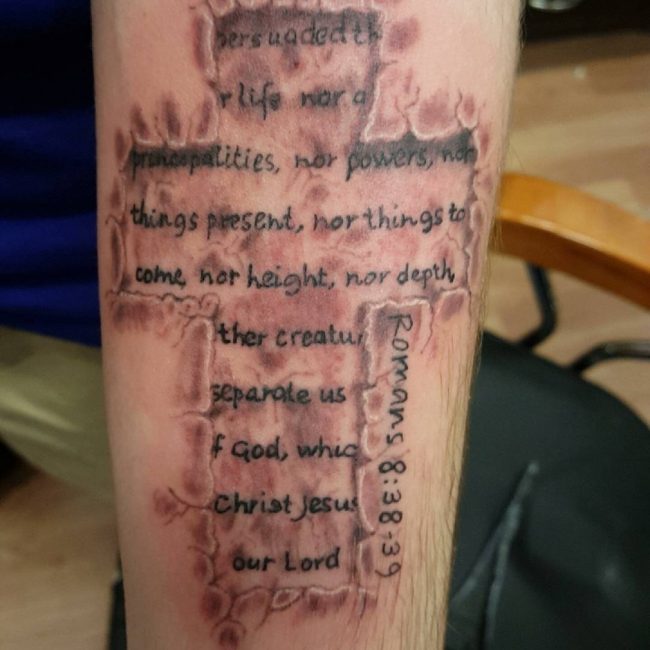 Tatouages de versets bibliques