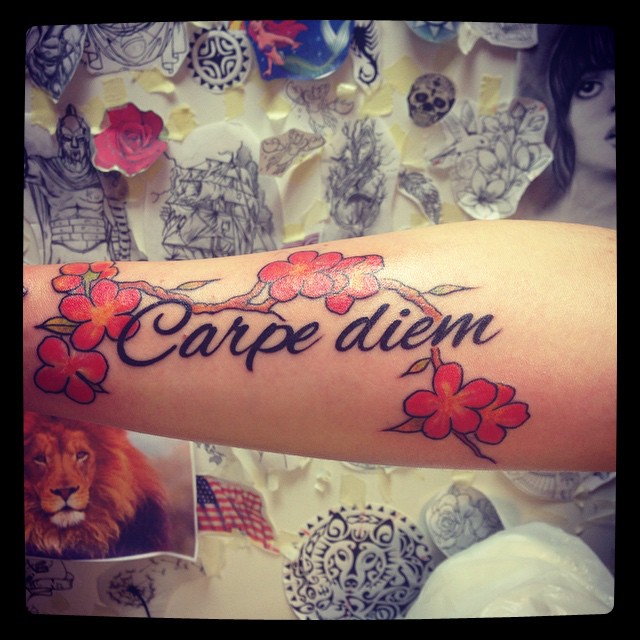 tatouage de carpe diem