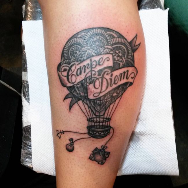 tatouage de carpe diem