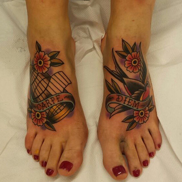 tatouage de carpe diem