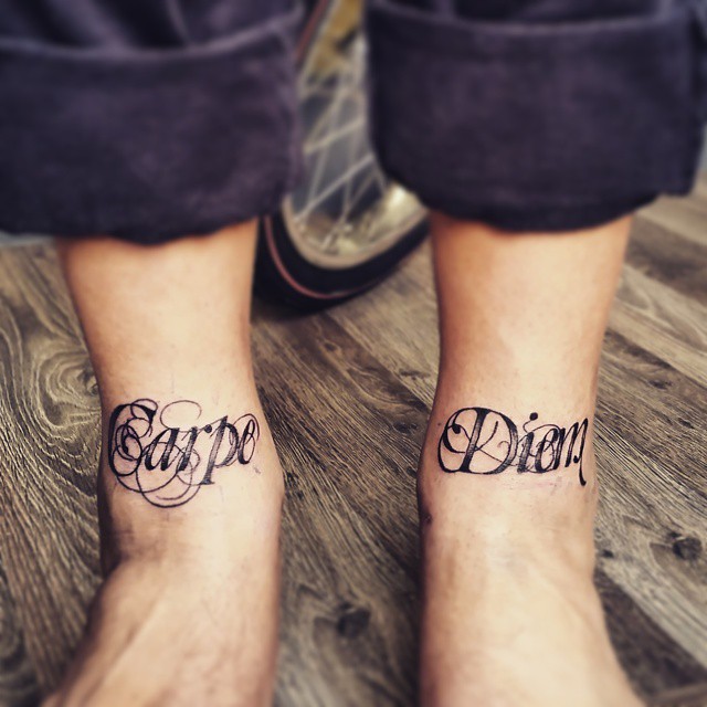 tatouage de carpe diem
