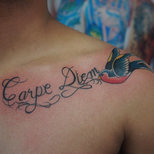 tatouage de carpe diem