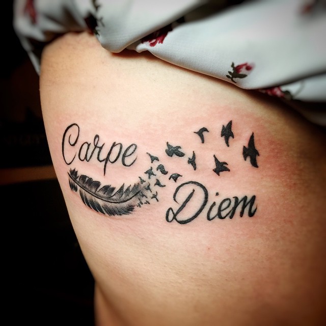 tatouage de carpe diem