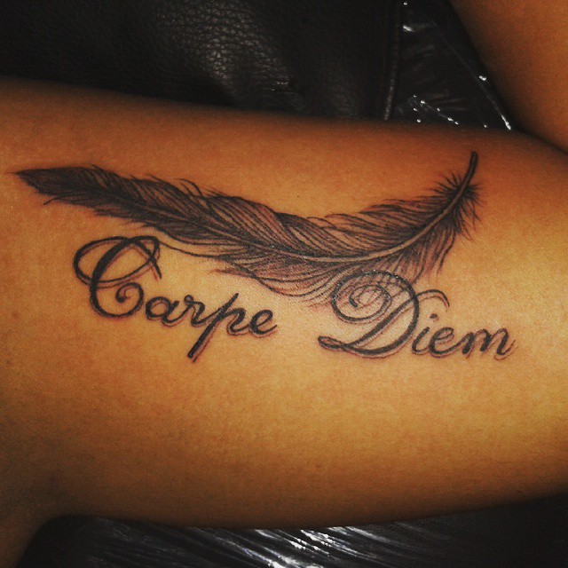tatouage de carpe diem