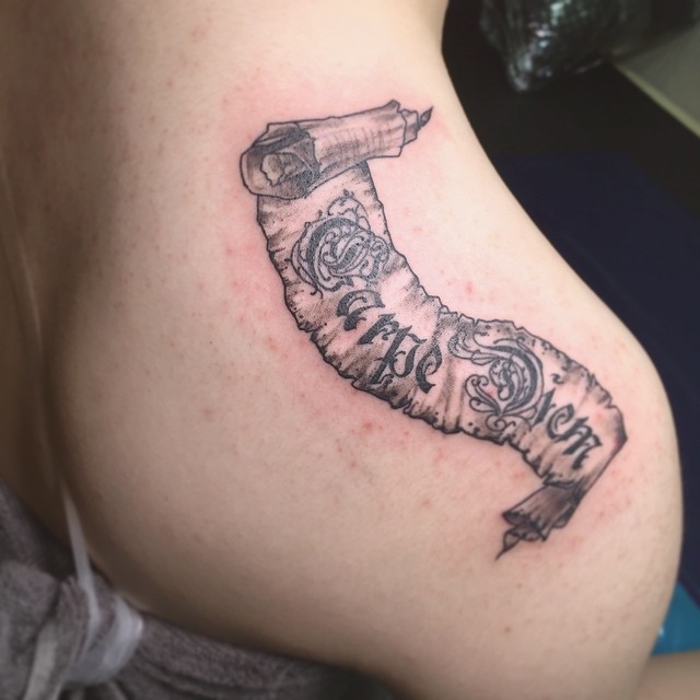 tatouage de carpe diem