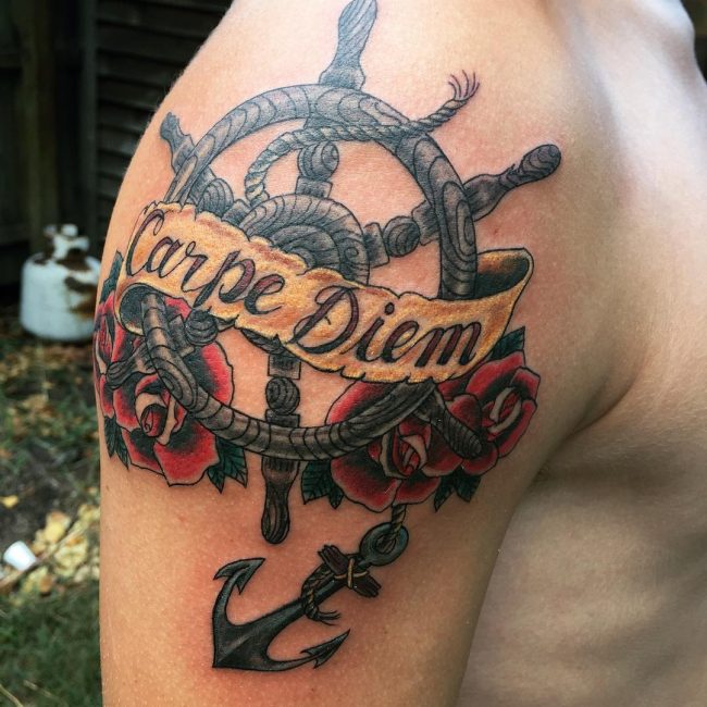tatouage de carpe diem