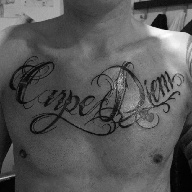 tatouage de carpe diem