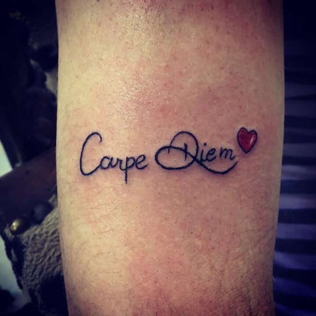 tatouage de carpe diem