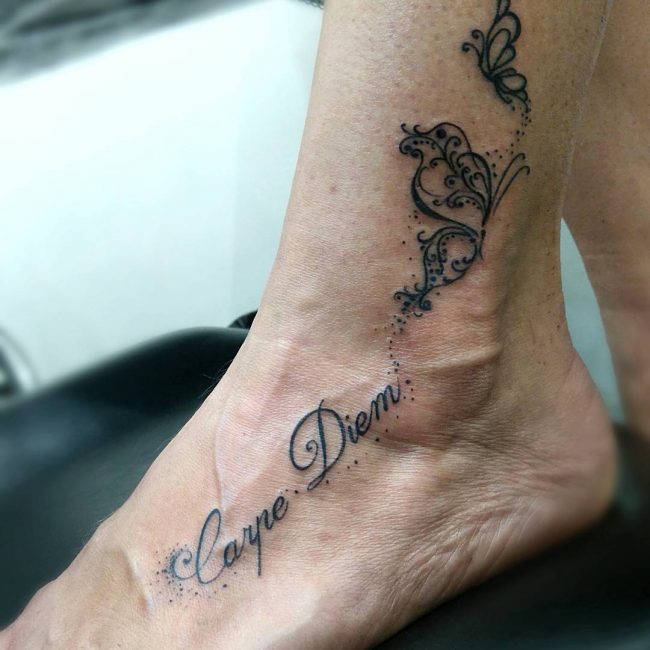 tatouage de carpe diem