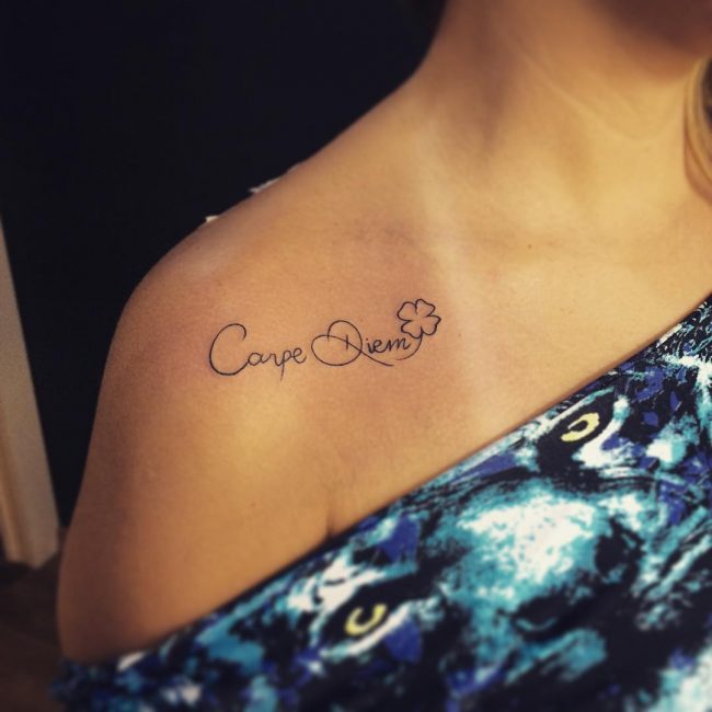 tatouage de carpe diem