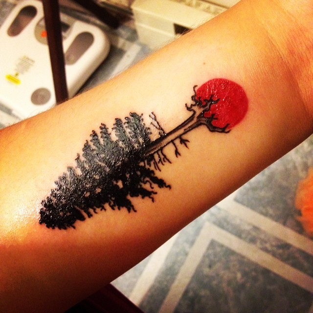 tatouages de pin