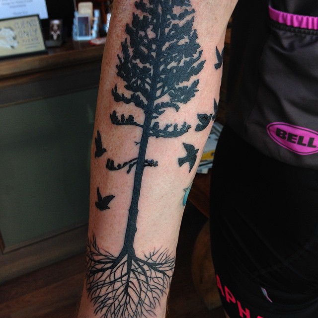 tatouages de pin