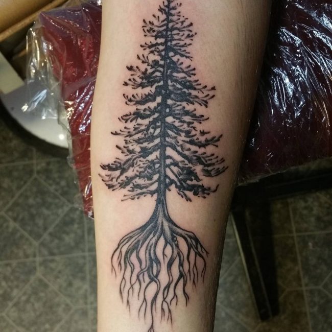 tatouages de pin