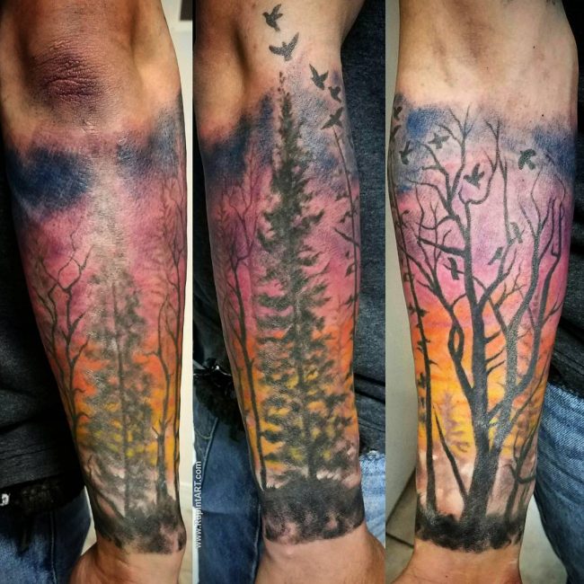tatouages de pin