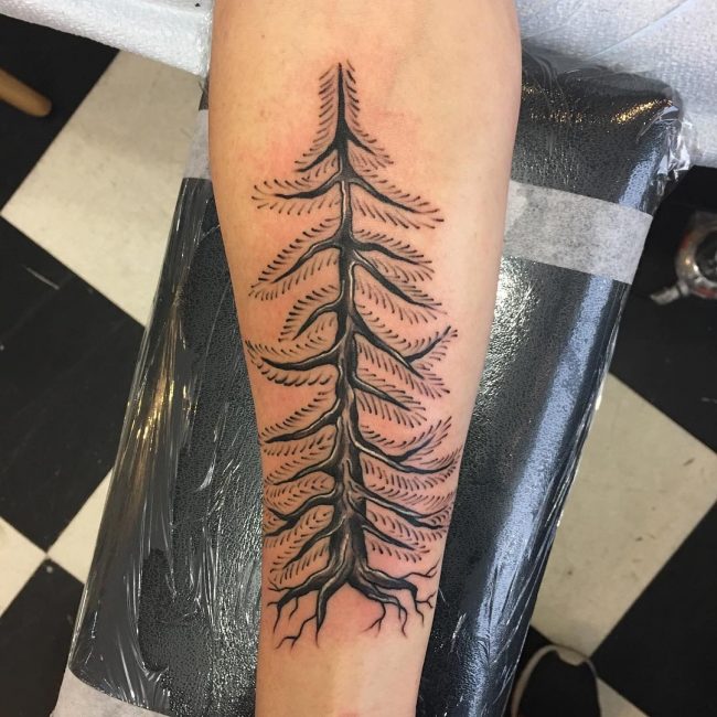 tatouages de pin