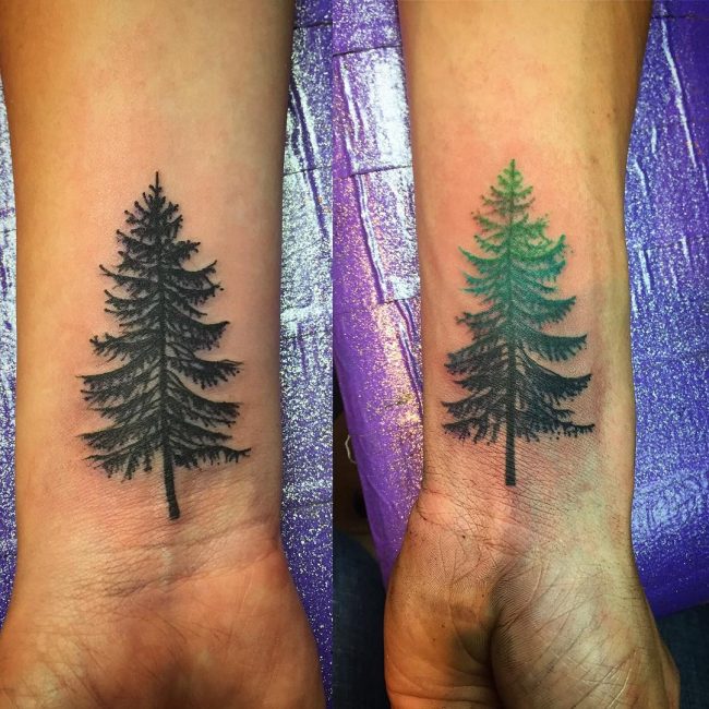 tatouages de pin