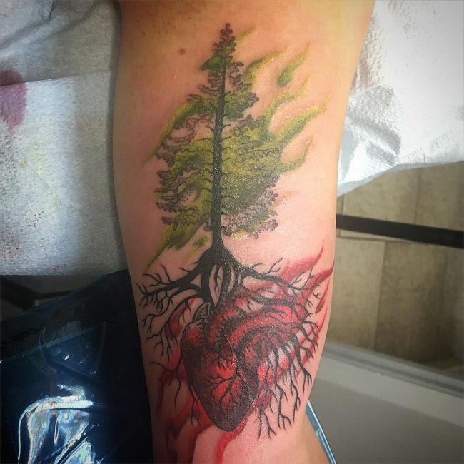tatouages de pin