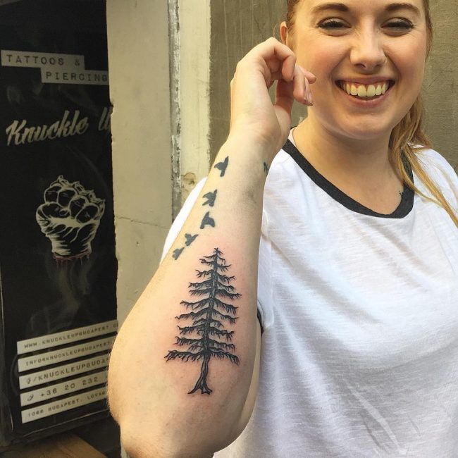 tatouages de pin